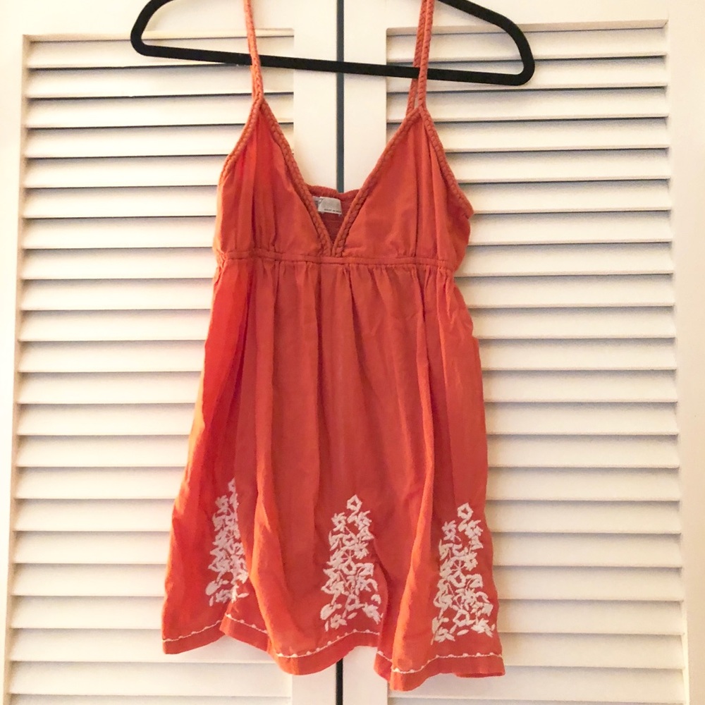 Zara Pink/Coral Strappy Blouse